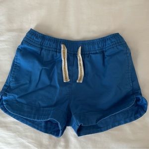 Girls royal blue pull on shorts